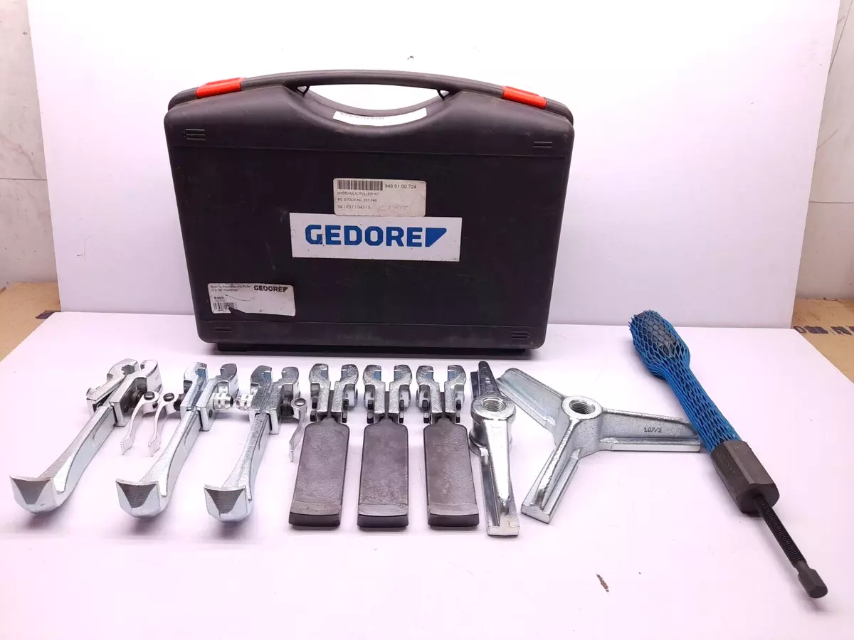RS 237 748 Hydraulic Puller Kit Gedore 9.002 Bearing Separator and