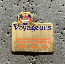 Nova Scotia Voyageurs Calder Cup Champions 1972, 1976, 1977 AHL Hockey Pin