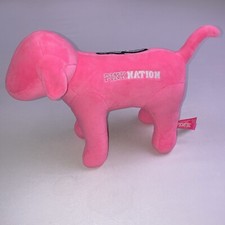 Victorias Secret Pink Nation Dog Plush Limited Edition Hot Pink 2018
