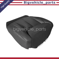 Driver Bottom Leather Seat Cover Black Perforated For 2006-2011 Cadillac DTS