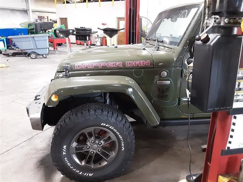 Jeep JK Wrangler OEM Steel Gas Tank Skid Plate 2 Door 2007-2017 148314