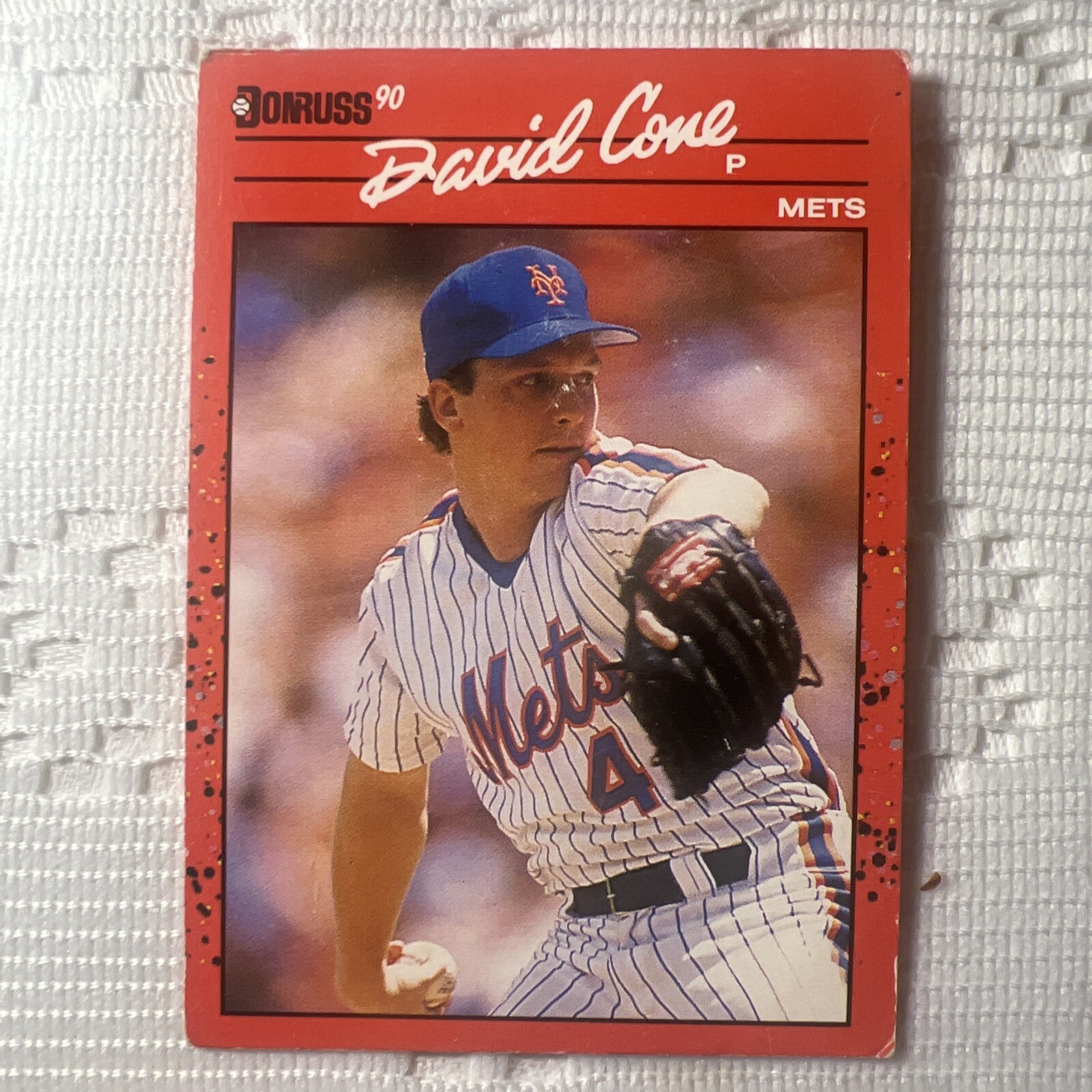 1990 David Cone Donruss Baseball Card 265 New York Mets eBay
