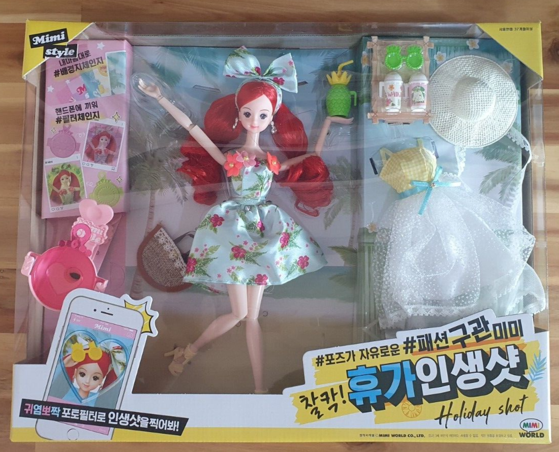Mimi World Mimi Style Holiday Shot Korean Barbie Ball Joint Doll