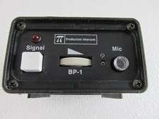 Production Intercom BP-1 Single-Circuit Headset Station Belt Pack