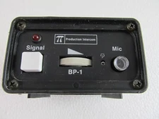 Production Intercom BP-1 Single-Circuit Headset Station Belt Pack