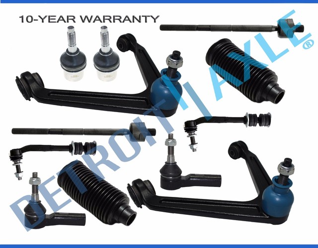 Dodge Durango 5Lug New 12pc Complete Front Upper Control Arms