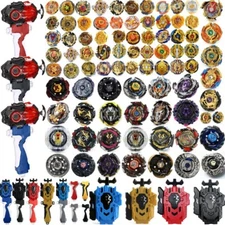 85 Types Gold Black Beyblade Burst Starter Spinning Top Toy Bayblade Launcher