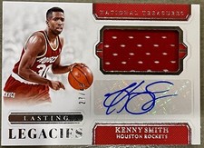 2018-19 National Treasures Lasting Legacies Kenny Smith /49