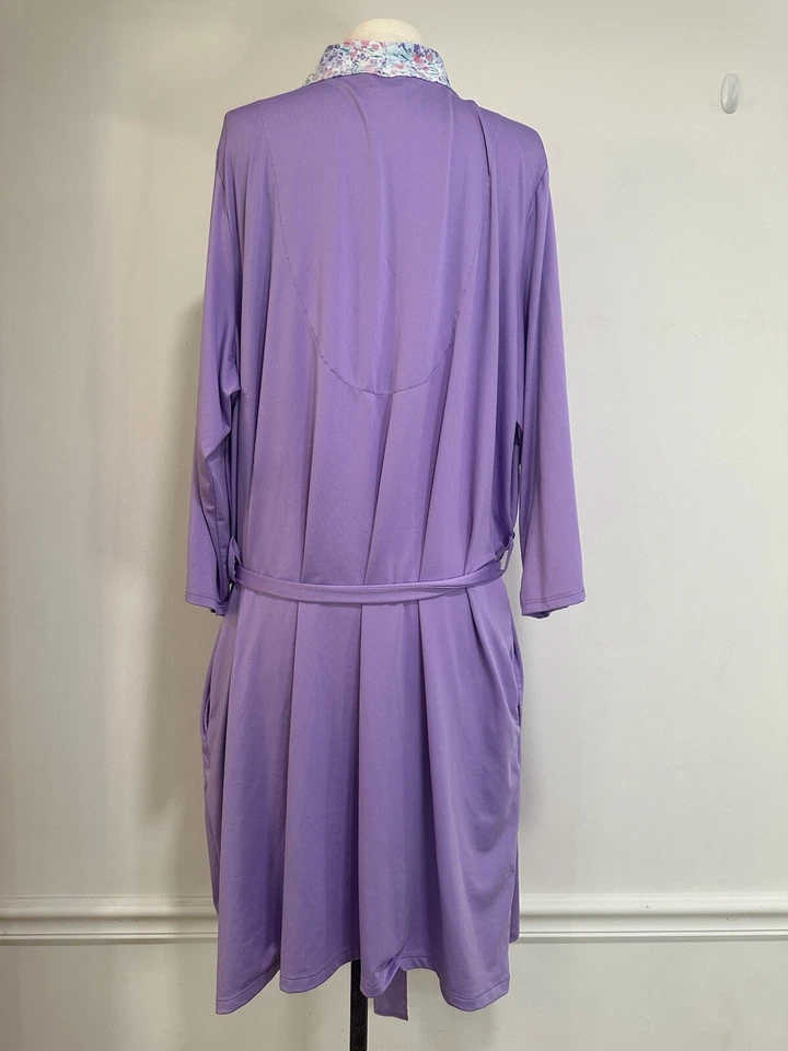 De Colección Secret Treasures Bata Camisón Largo Dormir Mujer 2X 18-20W Floral Poliéster Foto 4 de 4