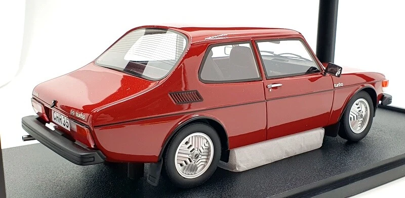 Cult Models 1/18 Scale CML095-4 - SAAB 99 Turbo - Red - Image 2 of 4