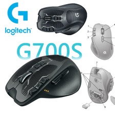 Logitech Logicool G700S Rechargeable 13 Button Gaming Mouse Wireless Working