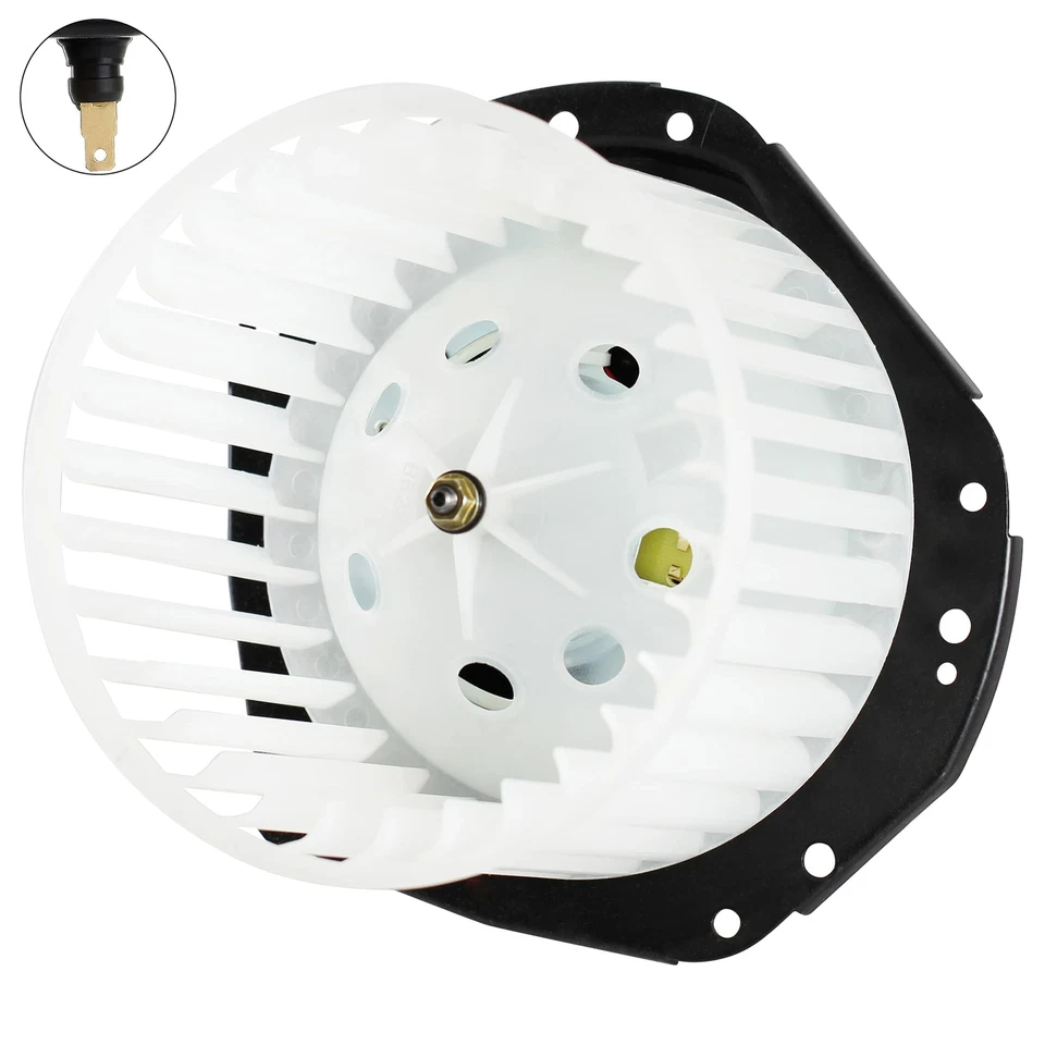 Motor soplador de calefacción con jaula de ventilador para 95-96 GMC Yukon Chevrolet Tahoe 88890696 Foto 3 de 4