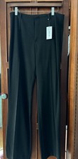 Women  s Helmut Lang Black Wool Trouser Slack Size 8