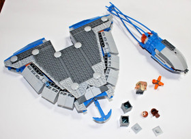 LEGO 9499 Star Wars: Gungan Sub  w/Jar Jar Binks only mini fig - incomplete set