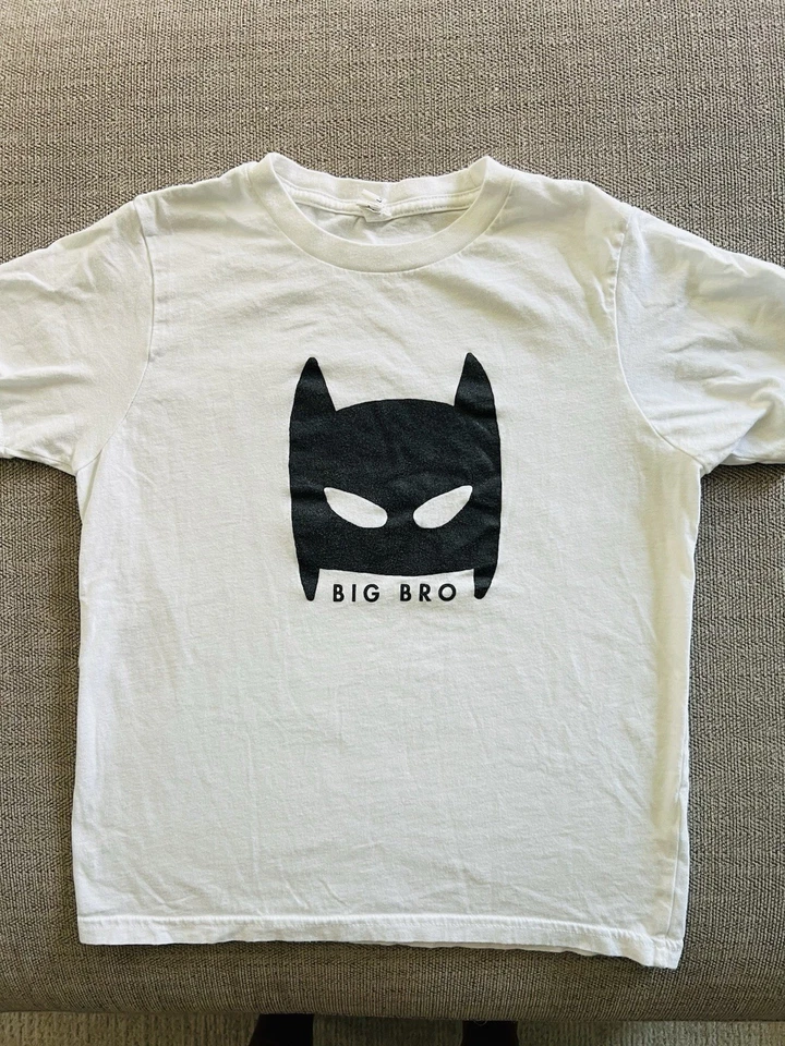 Boys BIG BROTHER Superhero T-shirt - Size 8 - Image 2 of 3