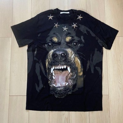 rare GIVENCHY Rottweiler studded T-shirt black | eBay