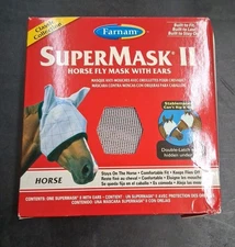 Farnam SuperMask II Standard Horse Fly Mask with Ears