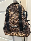 supreme leopard backpack