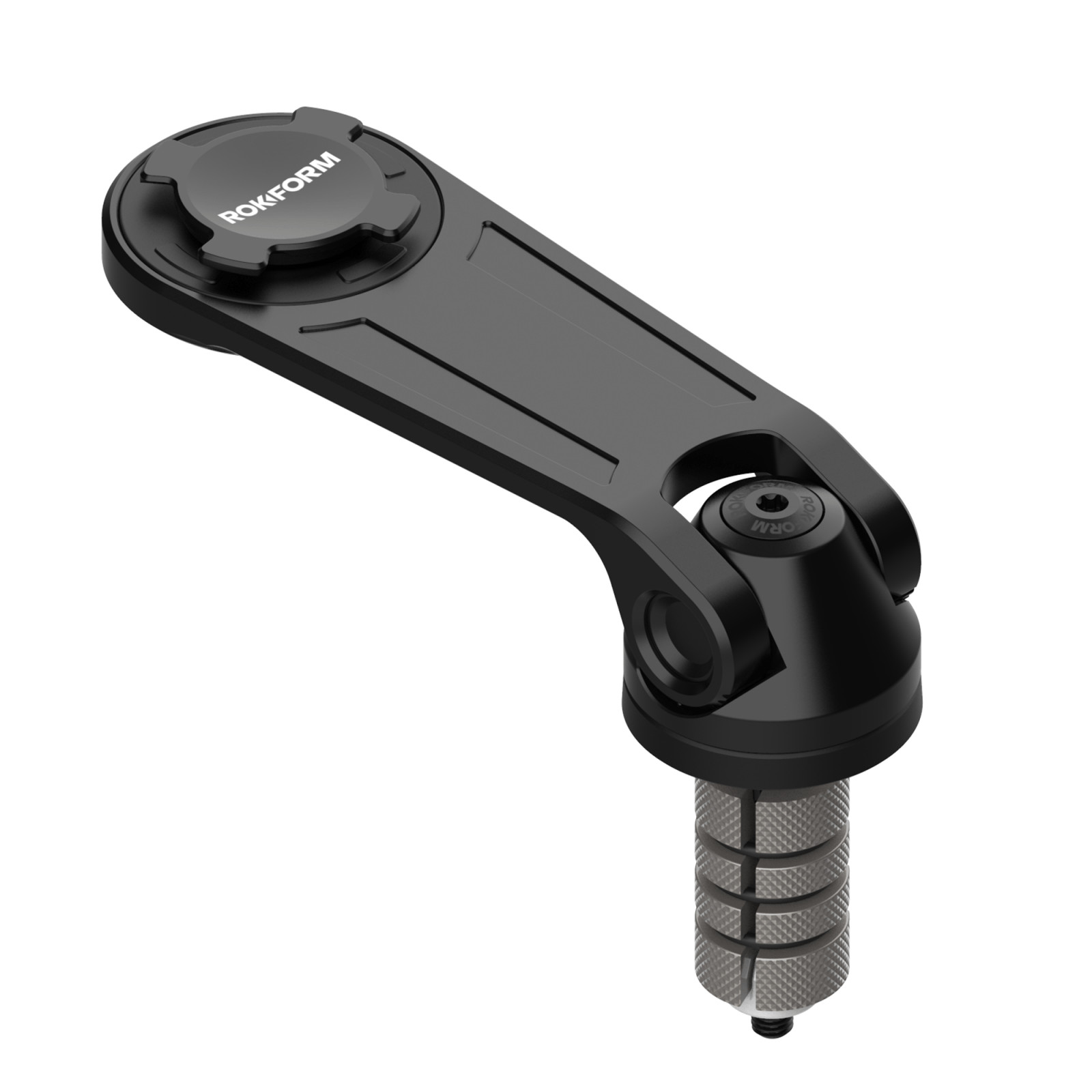 Support de potence moto ROKFORM en aluminium CNC usiné pour axe 12-24 mm