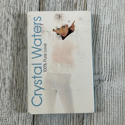 Crystal Waters - 100% Pure Love Cassette 1994 Mercury Dance House Single