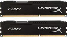 HX432C16FB3K2/32 Kingston HyperX FURY Black 32GB Kit 2x16GB PC4-25600 Memory