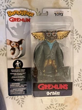 Gremlins BendyFigs “Brain” Figure – The Noble Collection – Toyllectible w/ Displ