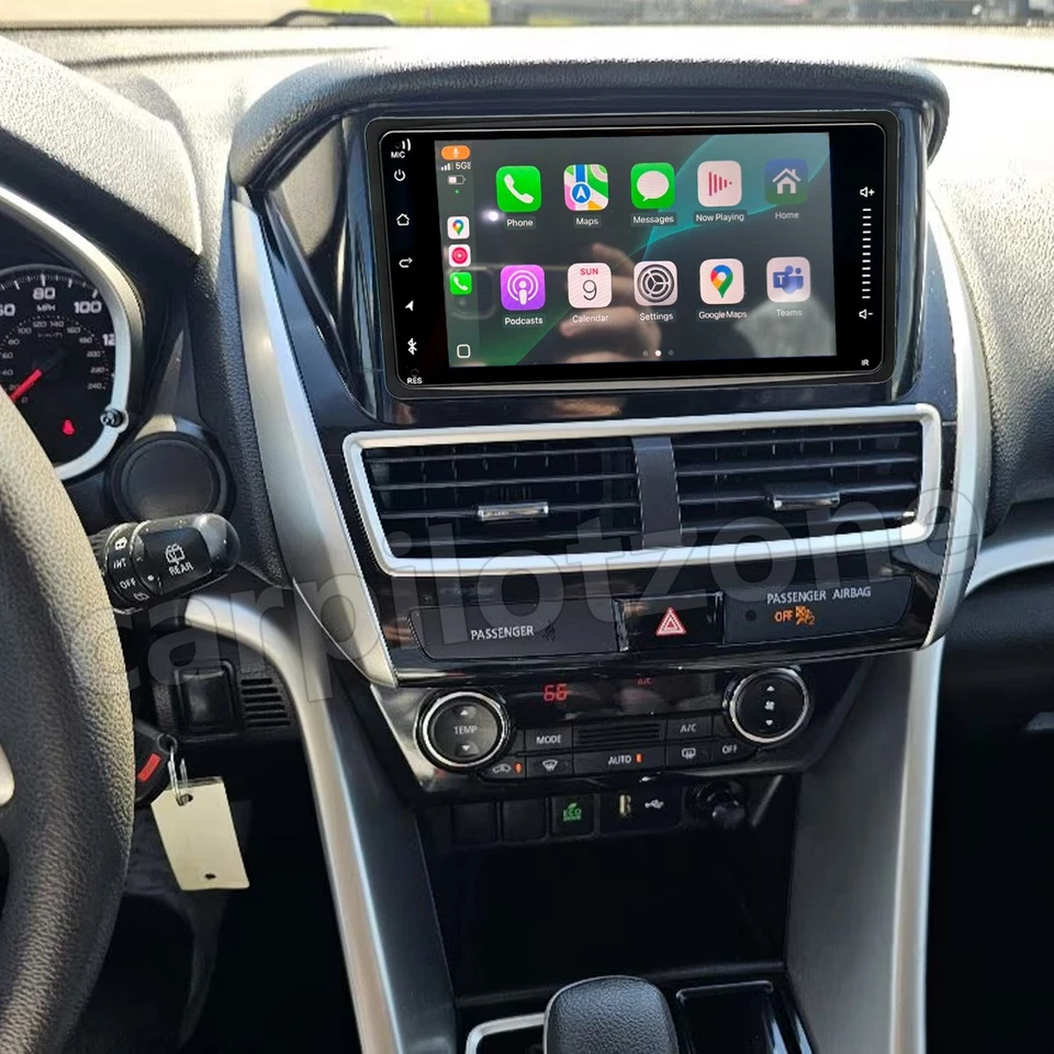 64GB For Mitsubishi Eclipse Cross 2018+ Android 14 CarPlay GPS Radio Mirror Link Foto 2 de 4