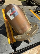 JAMPRO 3-1/8" REINFORCED 90deg FLANGED Rigid Coax ELBOW