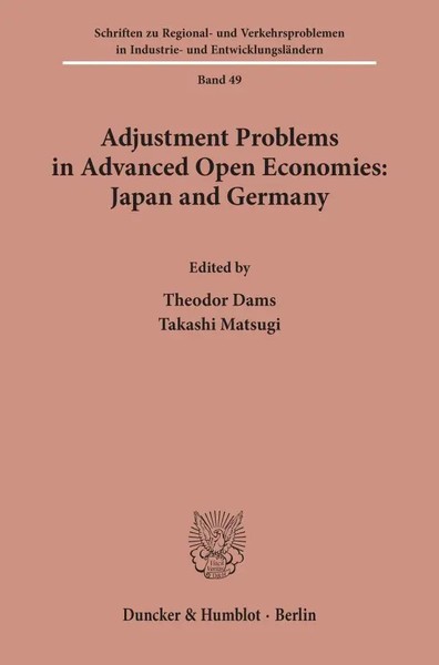 Adjustment Problems In Advanced Open Economies: Japan And Germany. | Taschenbuch-image