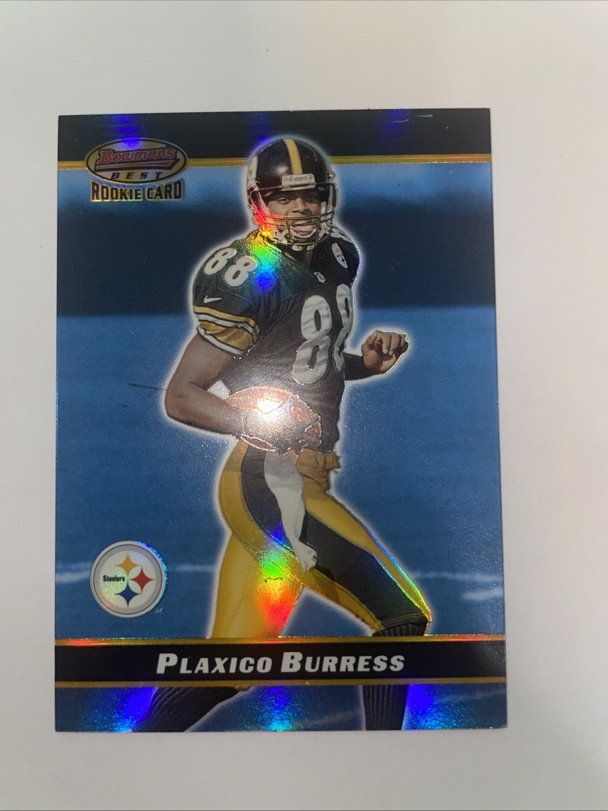 Plaxico Burress Bowman's Best #115 Parallel