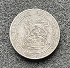 Photo of a 1918 George V Shilling from an eBay listing that sold on Jul 11, 2026