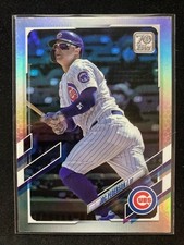 2021 Topps Update Joc Pederson US226 Rainbow Foil Chicago Cubs