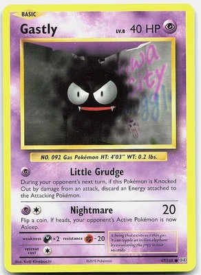 Gastly - #47/108 XY - Evolutions NM