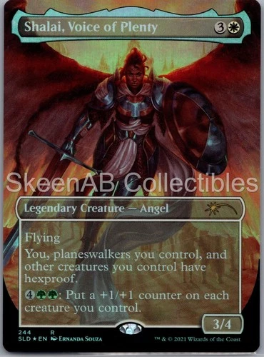 MTG SkeenAB Shalai, Voice of Plenty FOIL Secret Lair Drop Series NM