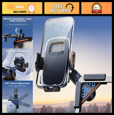 360  Swivel Phone Mount for Tesla Model Y/3, Car Screen Clip Holder Stand, 2021-