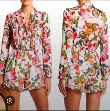 Pagliaccetto QUATTORDICESIMO POSTO SAKS 5TH AVENUE rose romantiche con volant floreale taglia grande