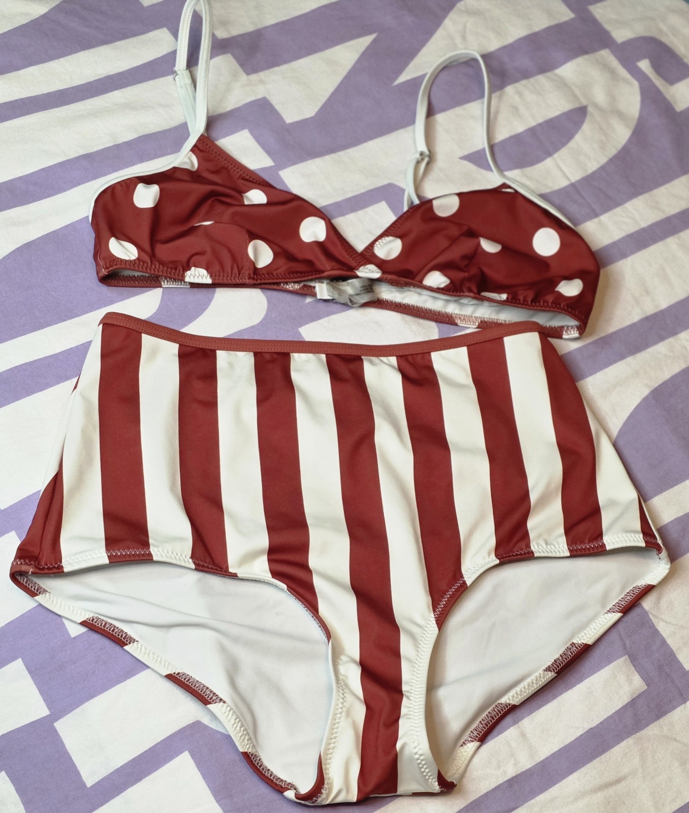 Solid & Striped The Brigitte Two Piece Bikini Swi… - image 1