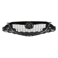 KüHlergrill KüHlergitter Chrom Schwarz FüR Mazda CX-5 KE GH