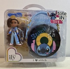 Disney ILY 4Ever Tote Teenies I STITCH Mini Doll Purse NEW