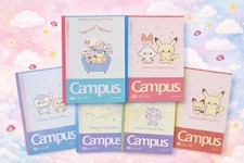 Pokemon Premium Campus Notebooks Style 2 5-Pack   , US Seller