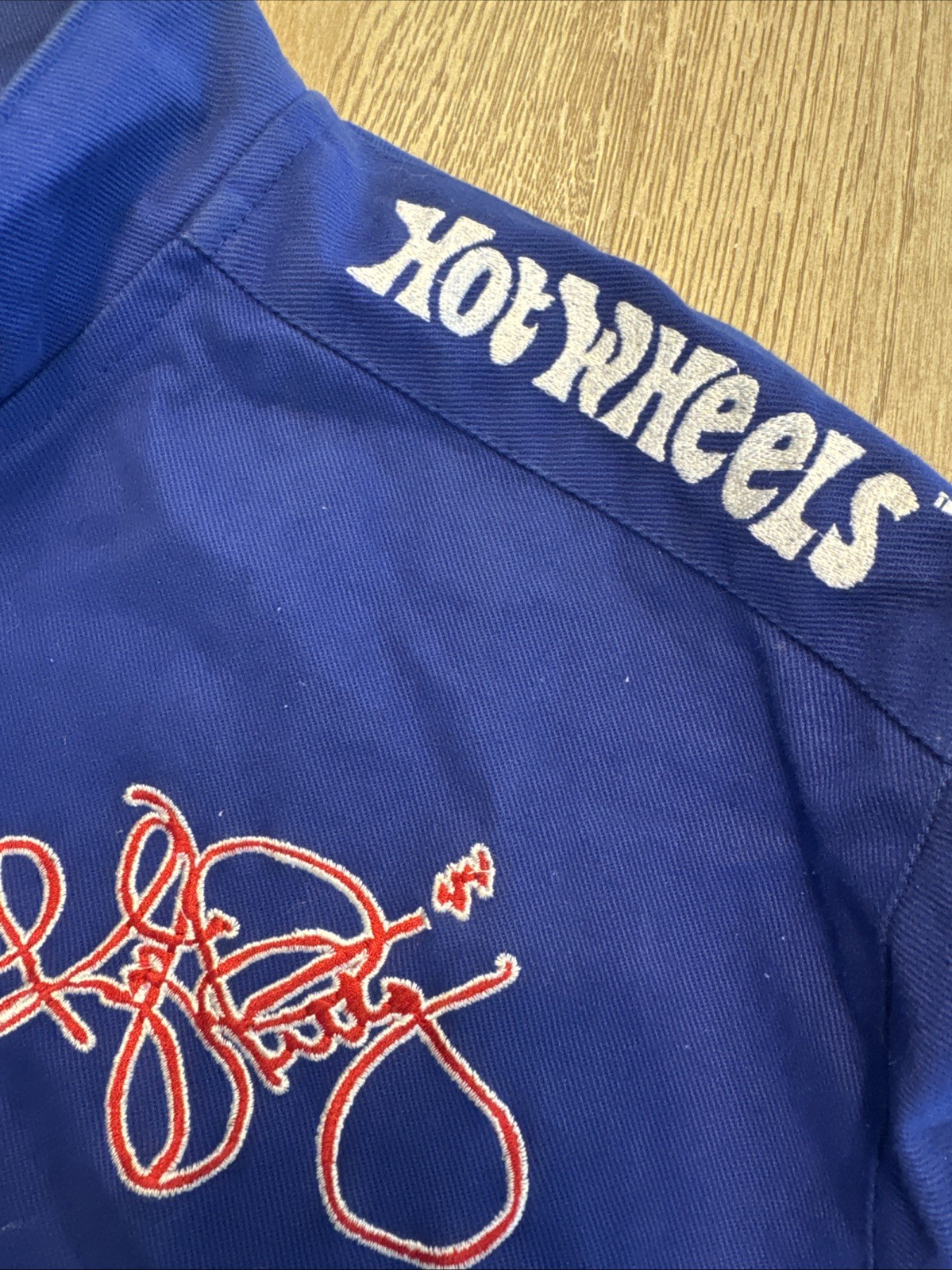 Hot Wheels Jeff Hamilton Racing Kyle Petty NASCAR Size L #44 Racing Jacket