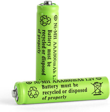 AAA Rechargeable Batteries, 1.2V 800Mah Pre-Charged Ni-Mh Battery, Triple a Ni-M 8.78 per battery