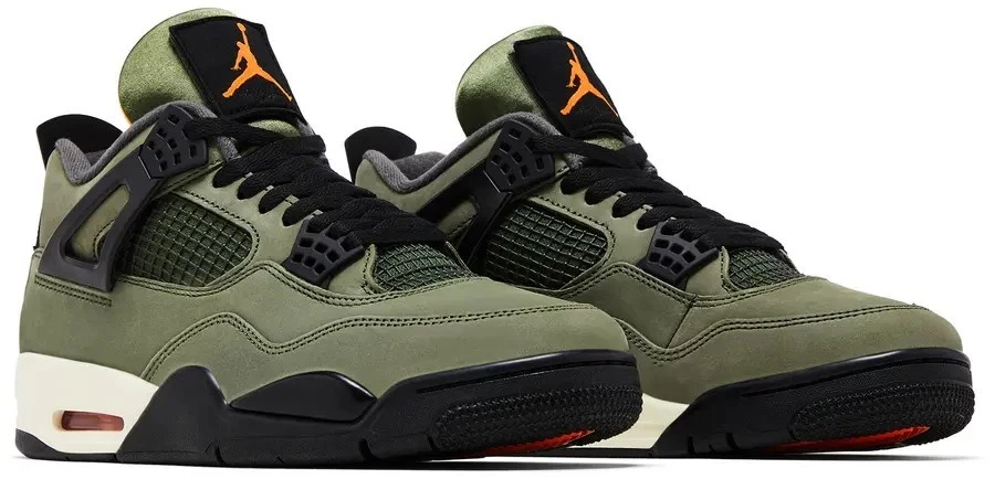 Preços baixos em Undefeated x Air Jordan 4 Retro Green | eBay