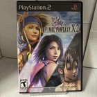 Final Fantasy X-2 (Sony PlayStation 2, 2003) TESTED AND WORKING