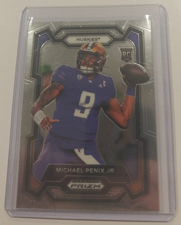 2024 Panini Prizm Draft Picks - Michael Penix Jr. #101 Silver Prizm (RC)