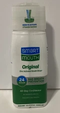 SmartMouth Original Activated Mouthwash Fresh Mint 16 oz Exp 9/2028