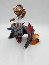 Clark Chicago Cubs Game of Thrones Mascot on Fire Dragon Bobblehead MLB Baseball
