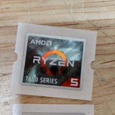 NOS GENUINE AMD RYZEN 5 7000 SERIES STICKER