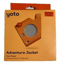 Yoto Adventure Jacket 3rd Generation - Fruit Punch Orange Silicone Carry Case