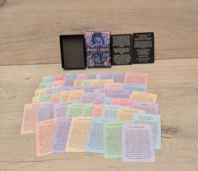 Jenseits von Lemurien Orakel Karten Deck Izzy Ivy Blue Angel Komplett Boxed Set